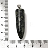 Natural Kambaba Jasper Pointed Pendants G-F820-12I-3