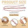 2Pcs Polyester Earphone Cord Straps HJEW-TAC0165-3