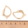 Brass Stud Earring Findings KK-S376-09G-3