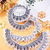 12.5 Yards Polyester Pleated Ribbon OCOR-TA0003-84E-4