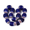Handmade Millefiori Glass Barrel Beads LA-N002-19C-2