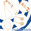 1Pc Brass Eyeglass Chains HJEW-BM0002-05-6