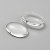 Glass Cabochons GLAA-WH0035-34-2