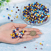 120G 3 Styles Glass Beads Strands EGLA-TA0013-72-6