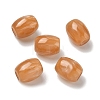 Opaque Resin European Beads RESI-F073-16A-1