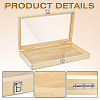 Wood Jewelry Display Cases with Visible Window Lid AJEW-WH0696-753B-3