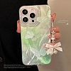 Summer Green Butterfly TPU Plastic Mobile Phone Cover PW-WG901B1-06-1