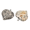 Natural Dalmatian Jasper Pendants GG-K002-04L-2