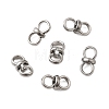304 Stainless Steel Connector Charms STAS-V012-04P-1