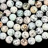 Natural K2 Stone Beads Strands G-K405-B02-8mm-5
