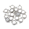 Alloy Cabochon Connector Settings PALLOY-A13117-AS-NR-2
