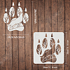 Large Plastic Reusable Drawing Painting Stencils Templates DIY-WH0172-679-2