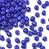 1300Pcs Baking Paint Glass Round Seed Beads SEED-YW0002-20A-2