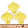 Transparent Acrylic Pendants TACR-T024-01B-916-4