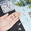50Pcs Plastic Clip-on Earring Findings FIND-AR0002-71-3