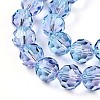 Baking Paint Transparent Glass Beads X1-DGLA-A035-T10mm-A06-4