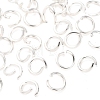 Brass Open Jump Rings KK-G604-08S-25-1