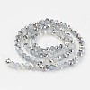 Electroplate Glass Beads Strands LS-EGLA-A034-J4mm-M05-2