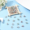 30Pcs 3 Colors Alloy Glass Pendants FIND-YW0011-24A-5