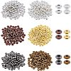 600Pcs 6 Colors Brass Spacer Beads KK-CA0003-58-1