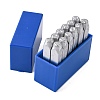 Iron Metal Stamps AJEW-L060-03B-1