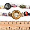 Mixed Style Handmade Porcelain Beads Strands PORC-P038-02M-4