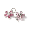 Brass Micro Pave Cubic Zirconia Pendants KK-U067-03P-06-2