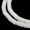 Natural White Jade Beads Strands G-B091-A18-01-4