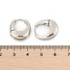 Brass Hoop Earrings for Women EJEW-U041-01P-5