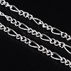 Iron Handmade Chains Figaro Chains Mother-Son Chains CHSM005Y-S-1