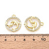 Alloy Rhinestone Pendants FIND-N008-30KCG-3