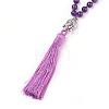 Tassel Pendant Necklaces NJEW-P191-A05-2