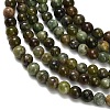 Natural Green Opal Beads Strands G-L642-B14-4mm-4