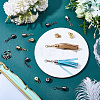 30 Sets 3 Colors Zinc Alloy Cord Ends FIND-SC0023-69-4