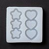 Triple Star & Triple Heart Silicone Molds DIY-Z023-01-1