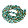 Crackle Glass Beads Strands CCG-C002-8mm-06-2