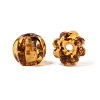 Handmade Gold Sand Lampwork Beads LAMP-Q039-08C-3