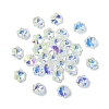 30Pcs Electroplated Glass Charms EGLA-YW0005-23A-1