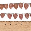 Natural Strawberry Quartz Carved Beads Strands GG-CBA0C95-E02-01-3