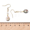Natural Paua Shell Dangle Earrings EJEW-JE06962-3