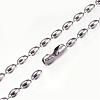 304 Stainless Steel Necklaces NJEW-D281-19-3