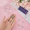 20Pcs Brass Stud Earring Findings KK-SC0008-01P-3
