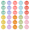  200Pcs 10 Colors Imitation Jelly Acrylic Beads MACR-TA0001-38-9