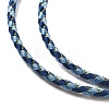 Polyester Cord Braided Necklace Makings LS-MAK-L043-03G-17-2
