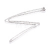 Brass Cable Chain Necklaces SW028-NF-1