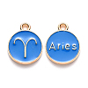 Alloy Enamel Pendants LS-ENAM-S124-01B-02A-1