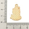 Christmas Kitty Alloy Enamel Pendants X-ENAM-I060-02D-3