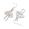 Non-Tarnish 304 Stainless Steel Dangle Earrings for Women EJEW-JE05851-02-4