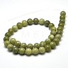 Natural Chinese Jade Beads Strands X-G-F363-10mm-5