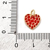 Brass Enamel Charms KK-Q098-23G-A-3